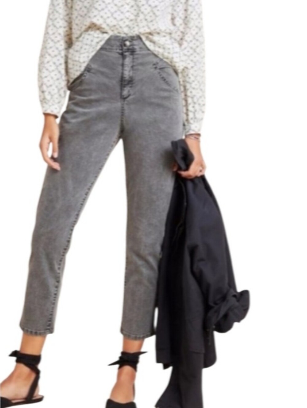 Amadi Anthropologie Lindy High-Rise Straight Leg Utility Pants-NWT
